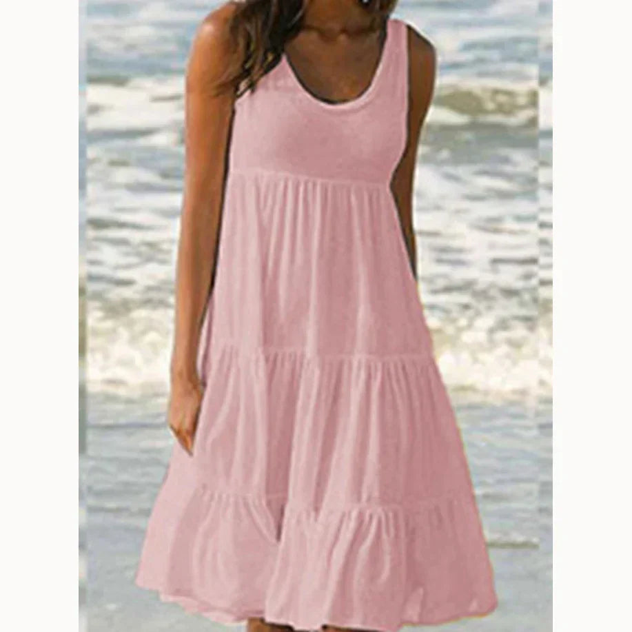 Layla™ - Mini Abito Senza maniche Boho
