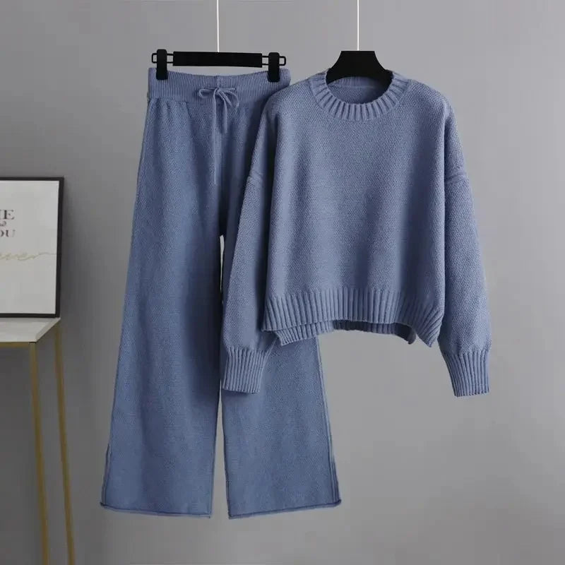 CAMILLE – SET DUE PEZZI DI MAGLIA COMODO