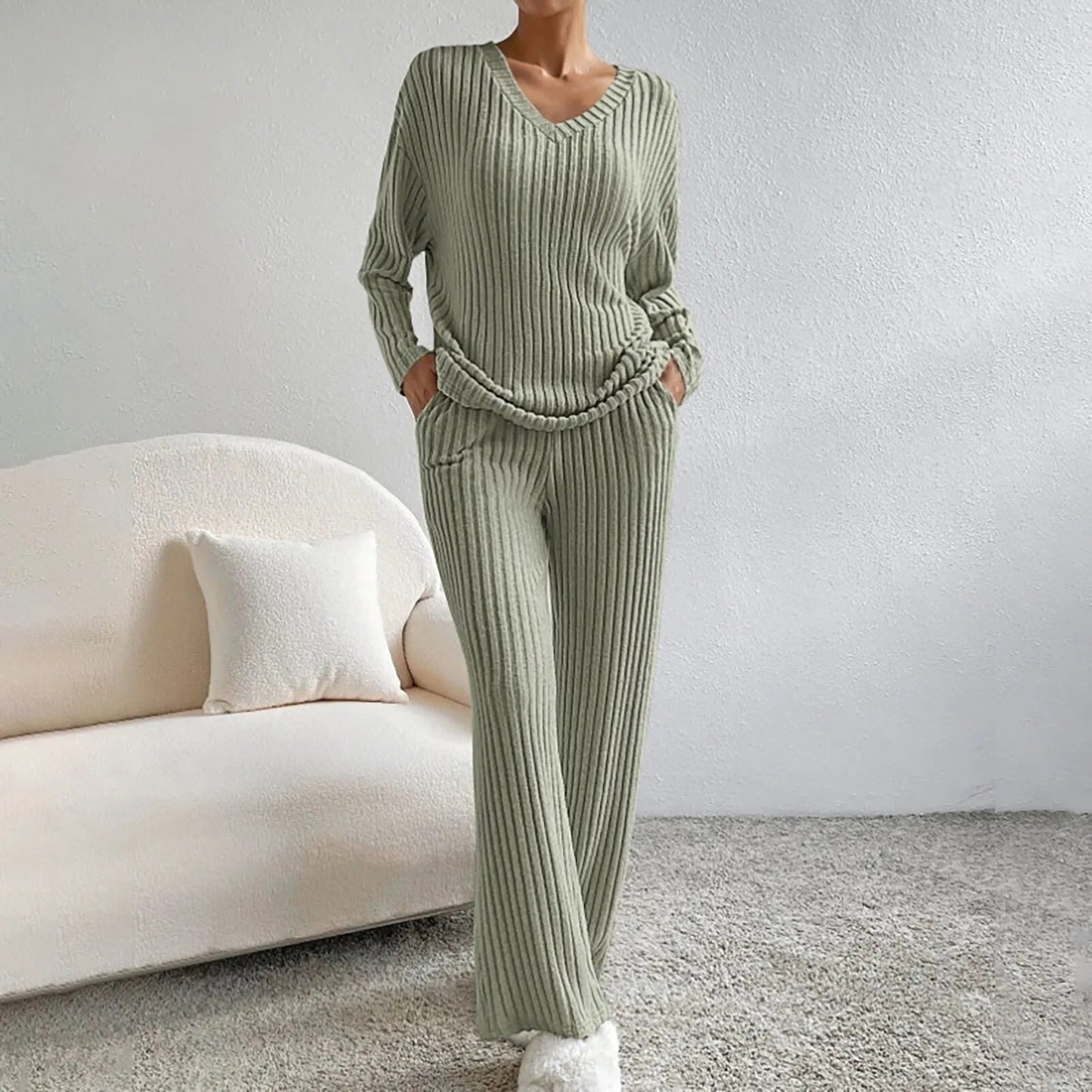 SABINA – Set lounge di gamba ampia Acogedor