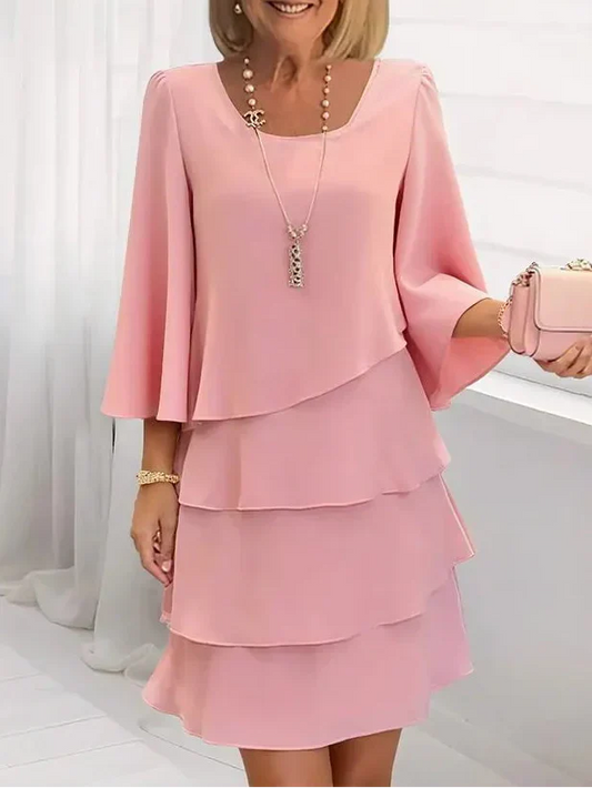 Catherine | Abito elegante e Comodo con Volant