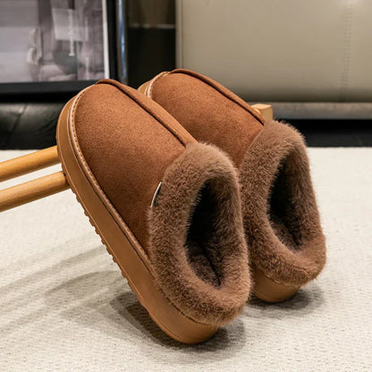 Pantuflas di Donna di Felpa per Interna con Fodera Cálido e Suola Antideslizante