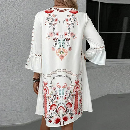 Kissia ~ Abito Artistico di Ispirazione Bohemia