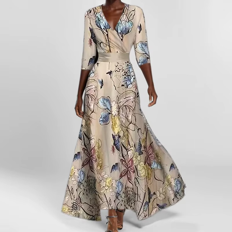 Lina™ - Robe Floreale Elegante - Sentiti sicura