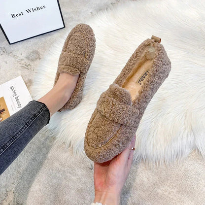 Alessandra - Pantuflas di Lana Avvolgenti