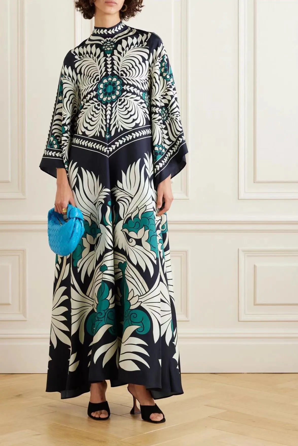 Abito maxi Floreale Esculpido Eleganza™