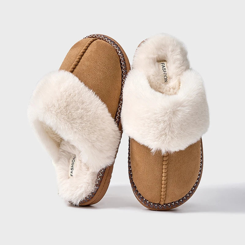 Sneakers di Invierno da donna di Peluche con Fodera di Morbida Vellón e Comfort Cálido