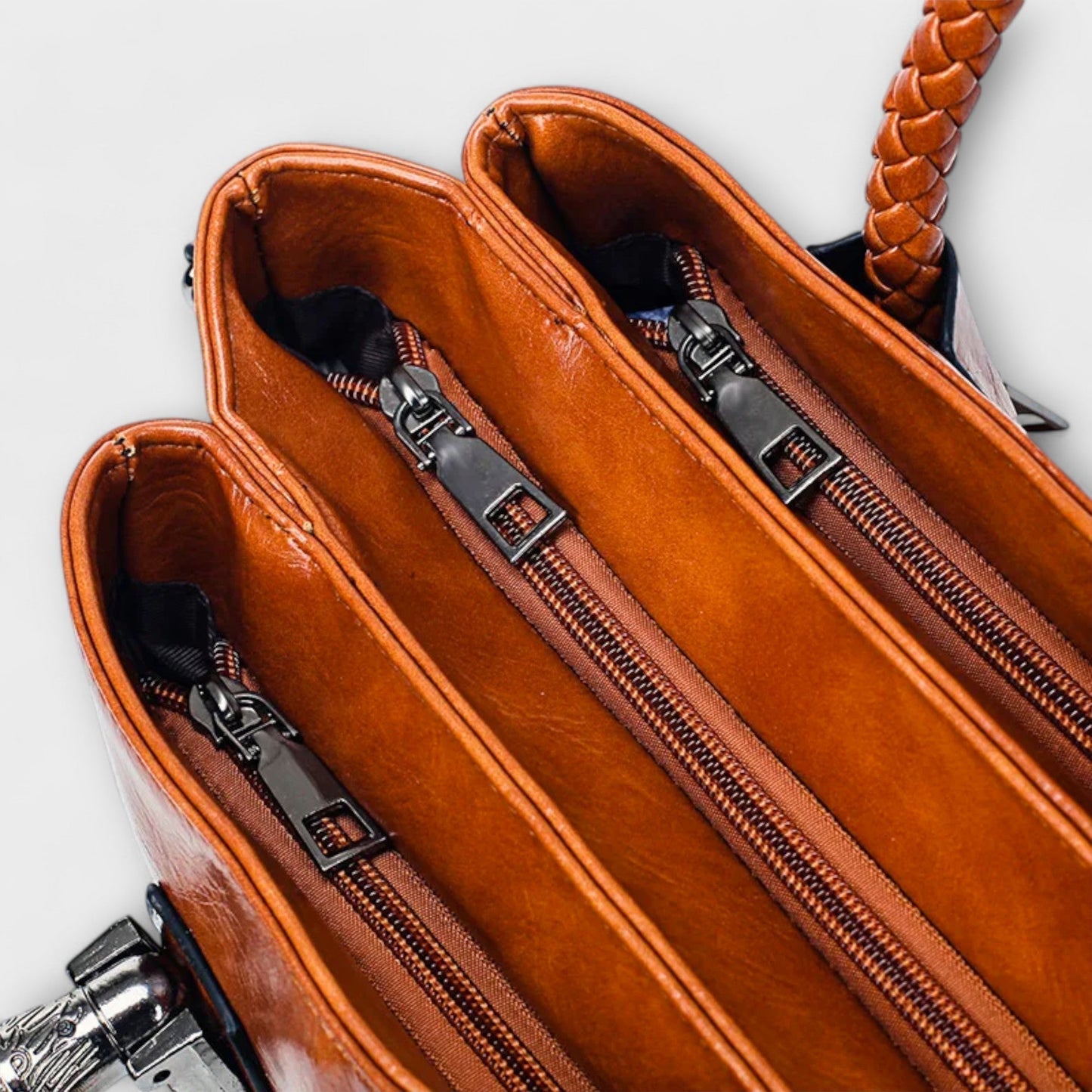 Elegante Borsa da Viaggio in Pelle