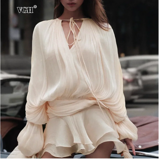 Clarisse - Abito di Temperamento Streetwear