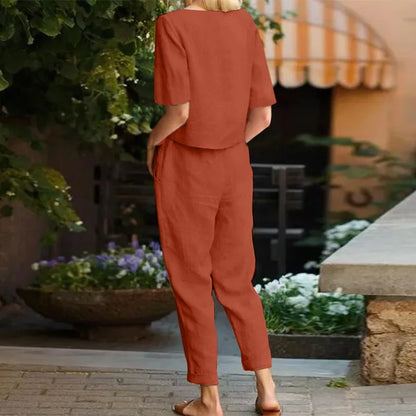 Lily | Set di Lino di Due pezzi