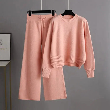 CAMILLE – SET DUE PEZZI DI MAGLIA COMODO