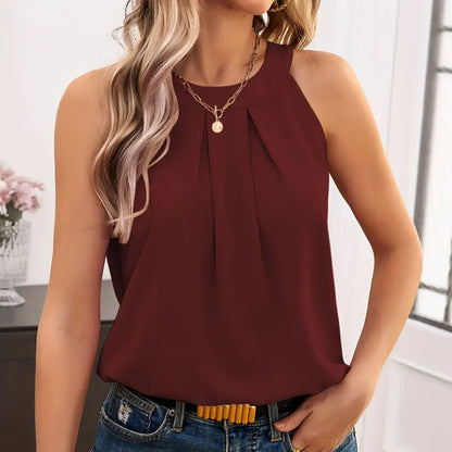 Blakely – Blusa dal taglio rilassato con scollo a V