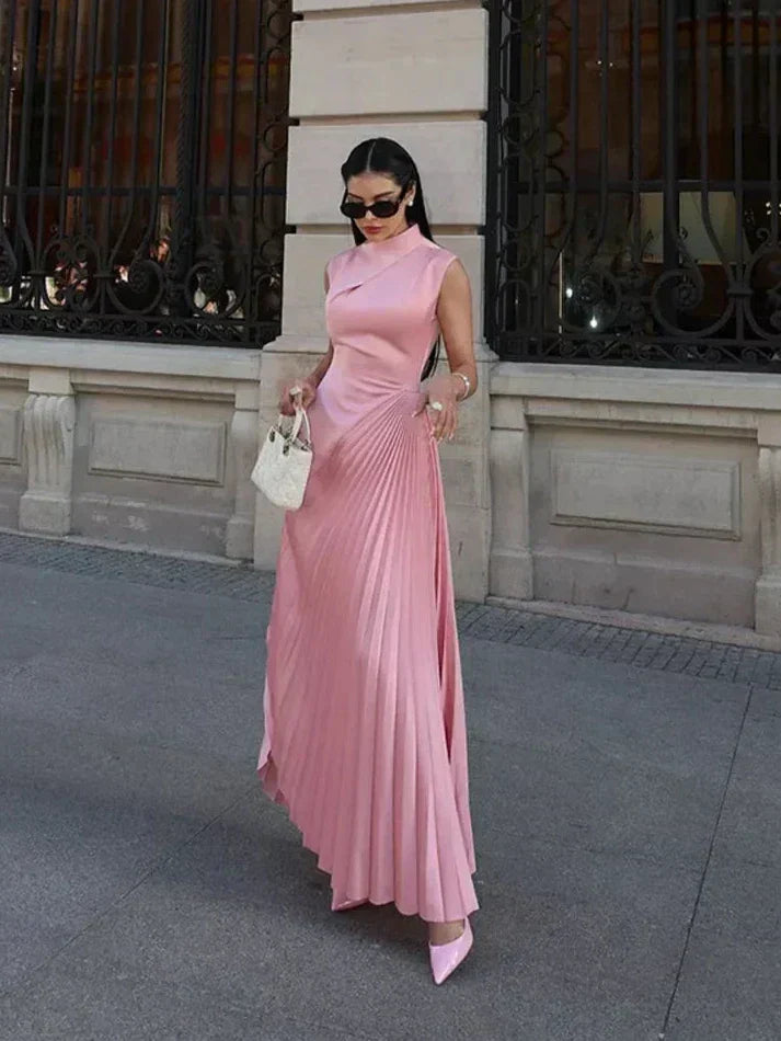 Ellison - Abito Maxi Drapado Elegante