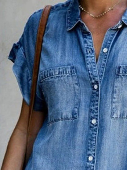 Jessa | Abito di Denim Senza tempo