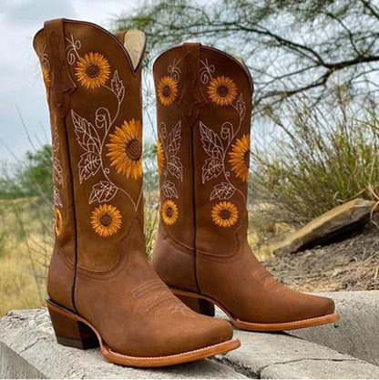 Stivali Stile Western Sunbloom