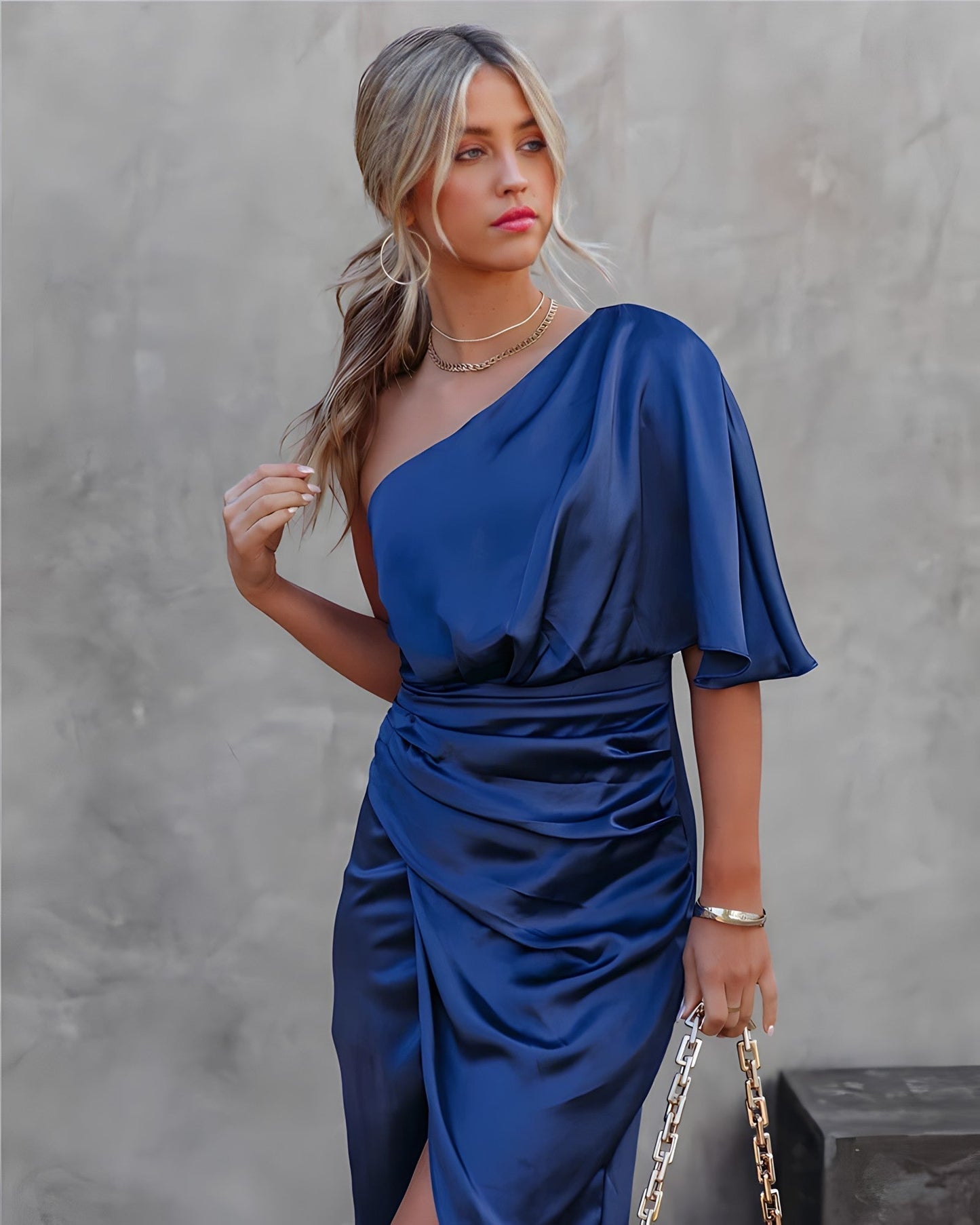 Allegra - Elegante abito di festa di seta