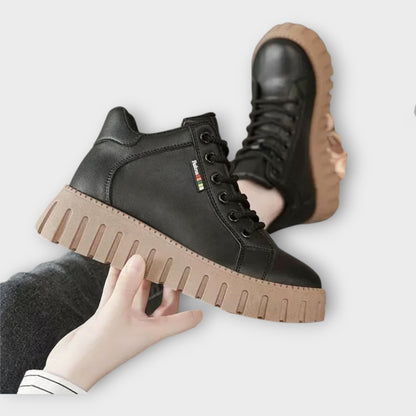 Sneakers Plataforma in Pelle Urban Edge