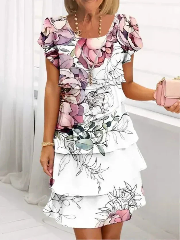 Diana | Abito Ruffle Elegante