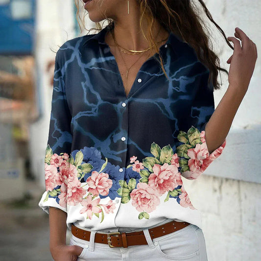 GEERTJE I BLUSA IMPRESA MODERNA