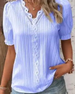 Mélissa | Blusa elegante con Dettagli Delicati