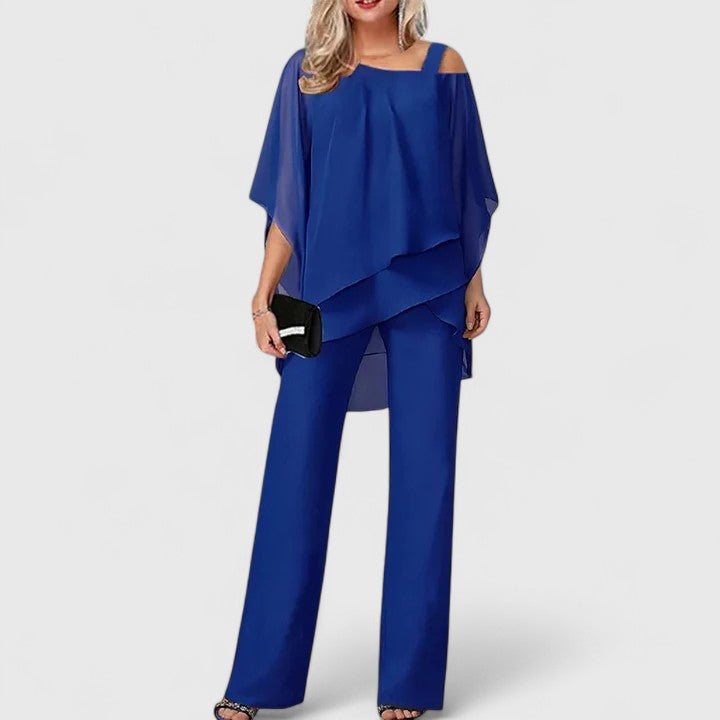 ZEPHYRAEN – SET DI PANTALONE DI DUE PEZZI ELEGANTE