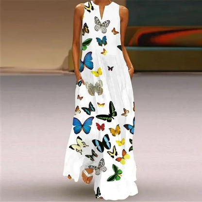 MONICA – ABITO MAXI FLORECER IN SILENCIO