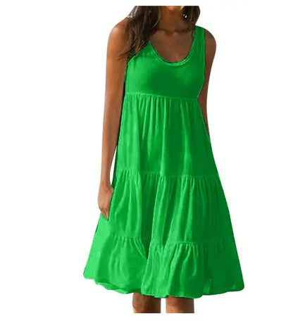 Layla™ - Mini Abito Senza maniche Boho