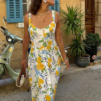 Abito Midi di Limone di Marsella