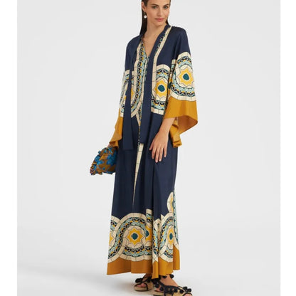 Abito maxi Floreale Esculpido Eleganza™