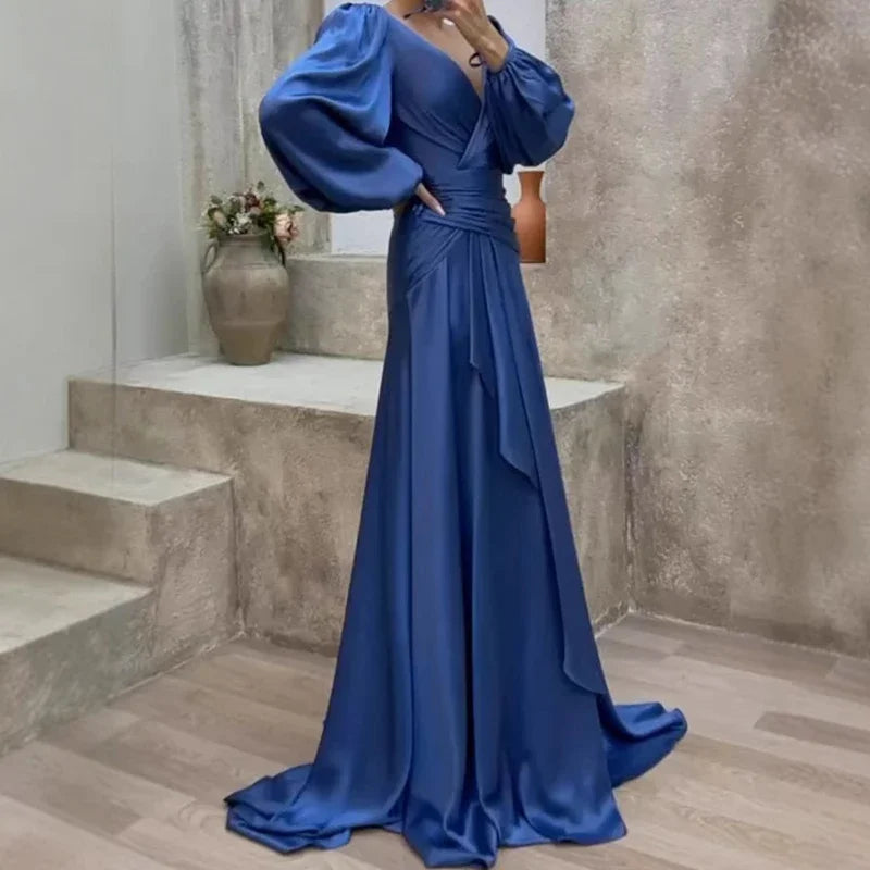 Aubrie - Elegante Abito maxi Fluido
