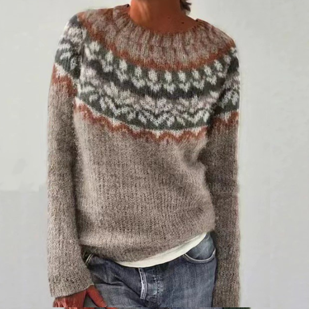 Chloe | Maglione rétro Caldo e morbido