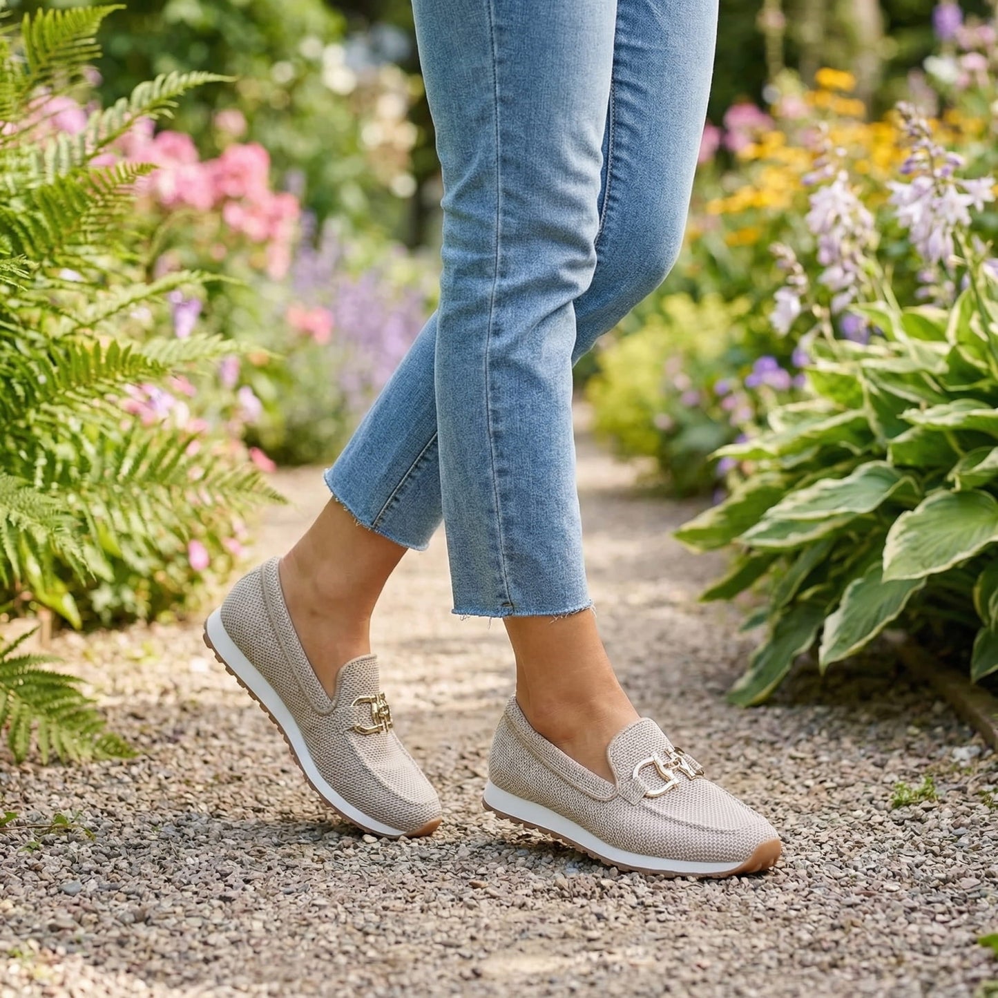 Lili - Sneakers Mocassini ortopedici