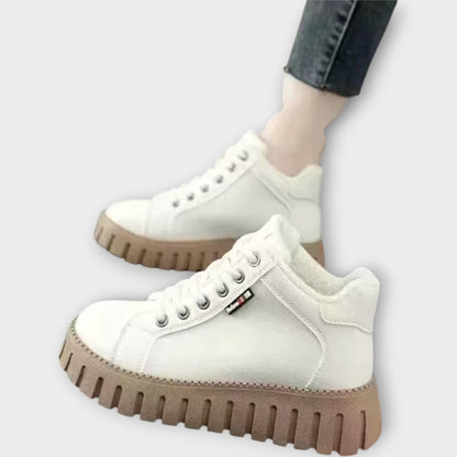 Sneakers Plataforma in Pelle Urban Edge