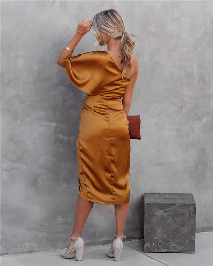 Allegra - Elegante abito di festa di seta