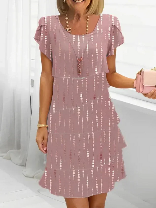 Victoria | Abito elegante con Volant