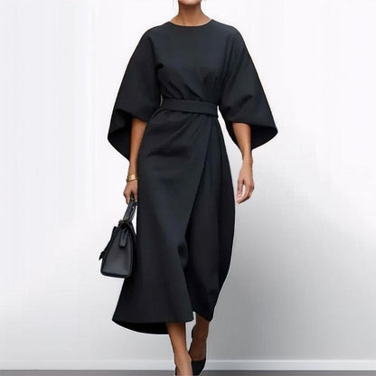 Robe Lunga Elegante Manica Murciélago