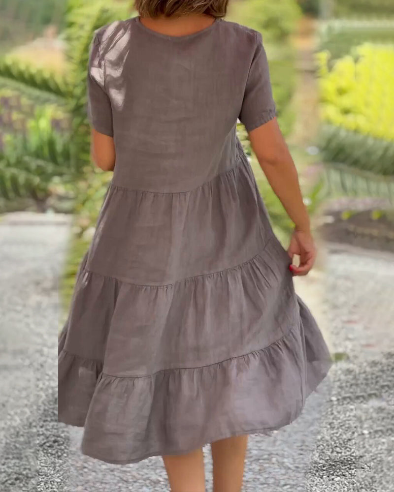 Samantha | Abito Vuelto con tasche