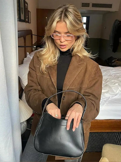EMMA | Giacca con revers e tasca alla moda