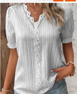 Mélissa | Blusa elegante con Dettagli Delicati