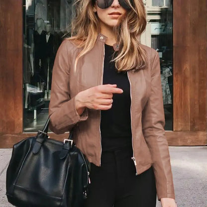 HARRIET | Giacca in pelle elegante da donna