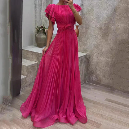 Abito da sera Plissettato Elegante - Alta Costura Senza tempo