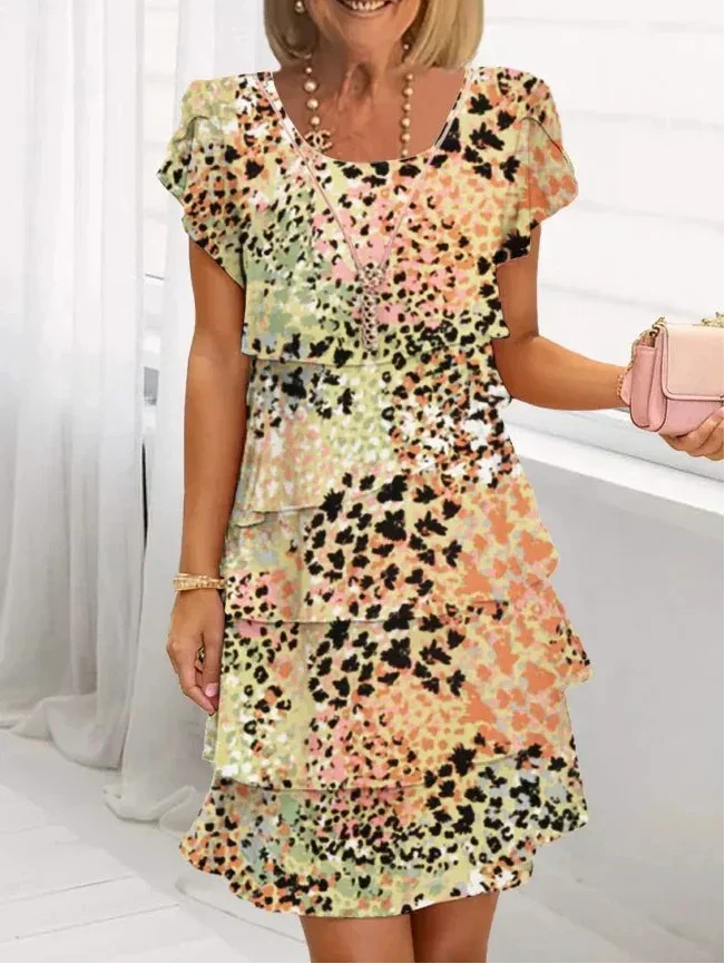 Theresa | Abito elegante con Volant