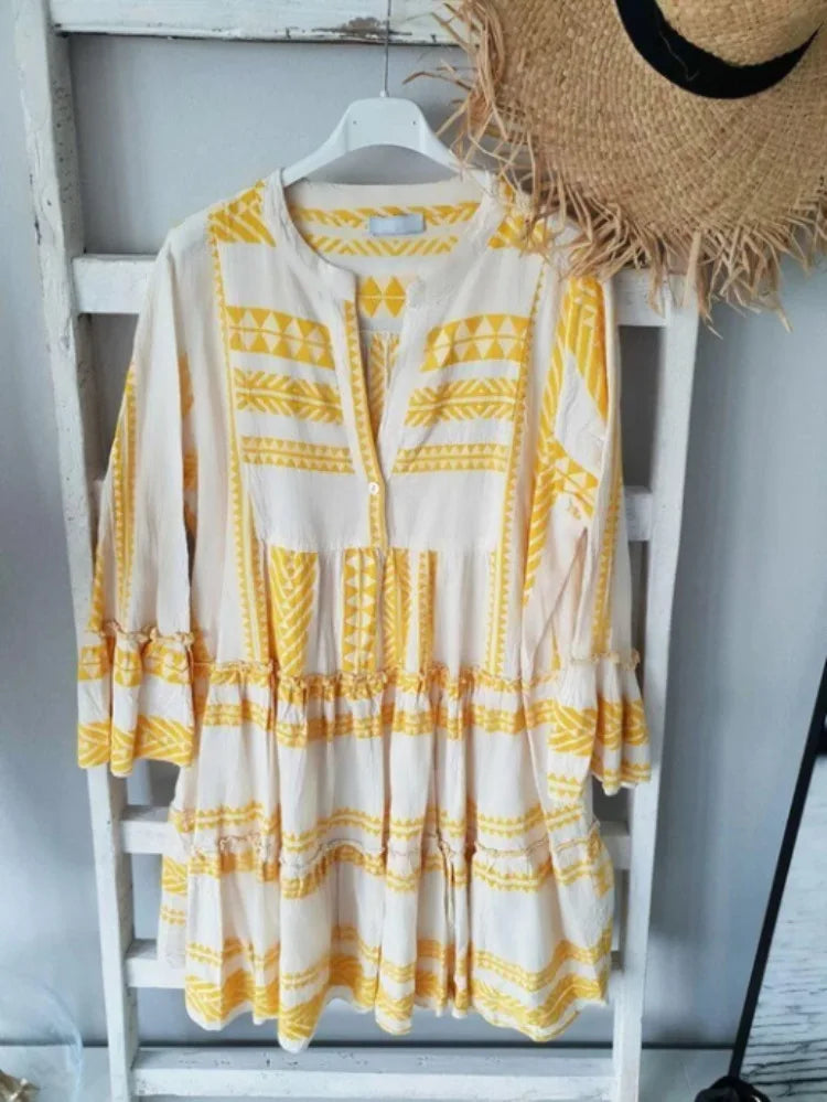 Carylle ~ Abito Boho Fresco