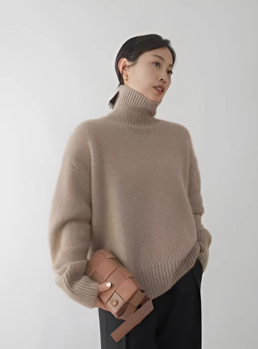 Lisette | Maglione a collo alto in cachemire