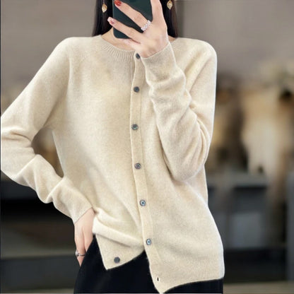 Anna | Cardigan in lana Merino