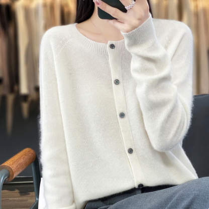 Anna | Cardigan in lana Merino