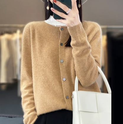 Anna | Cardigan in lana Merino