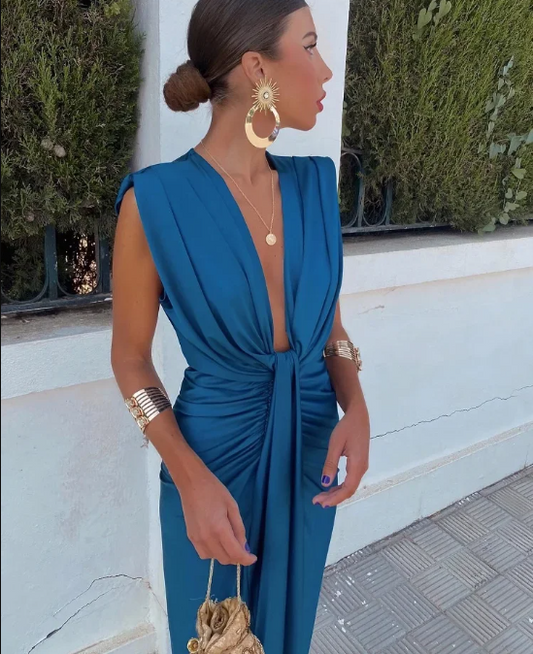 VALERIE – ABITO DA SERA ELEGANTE CON FRUNCIDOS