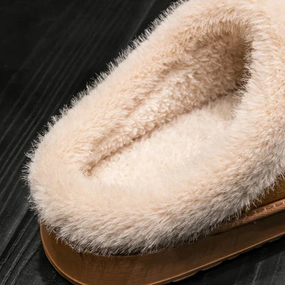 Pantuflas di Donna di Felpa per Interna con Fodera Cálido e Suola Antideslizante