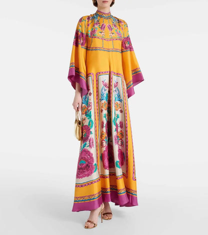 Abito maxi Floreale Sculpted Elegance™