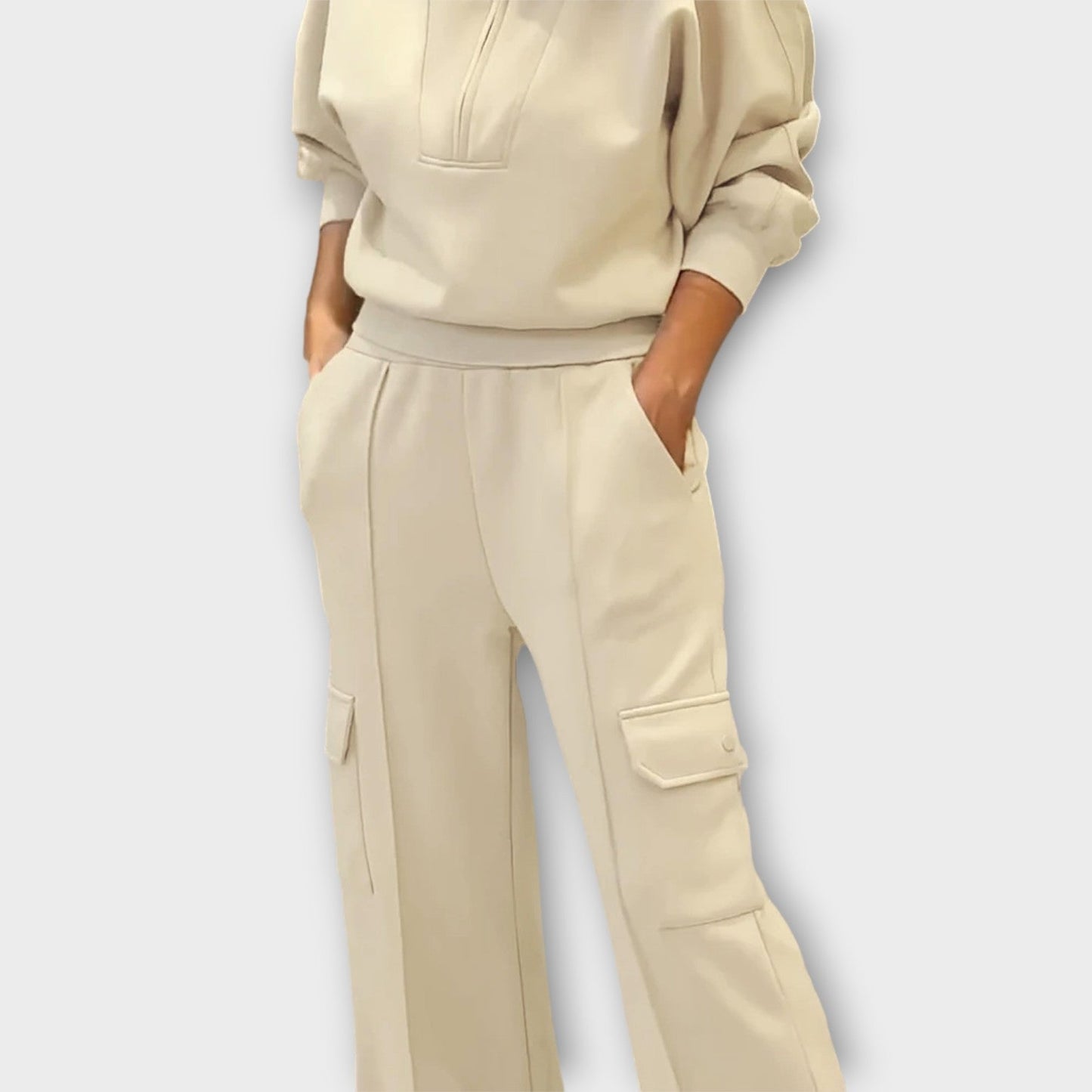 Set lounge Cargo Elegante con Gamba ampia